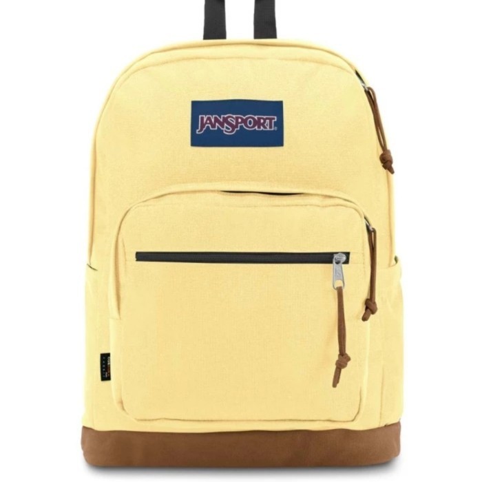 ✅New Jansport Backpack Original Right Pack Pale Banana Diskon