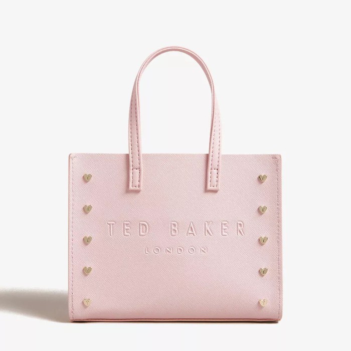 ✅New Ted Baker Stadcon Studded Small Icon Bag Original - Pink Limited