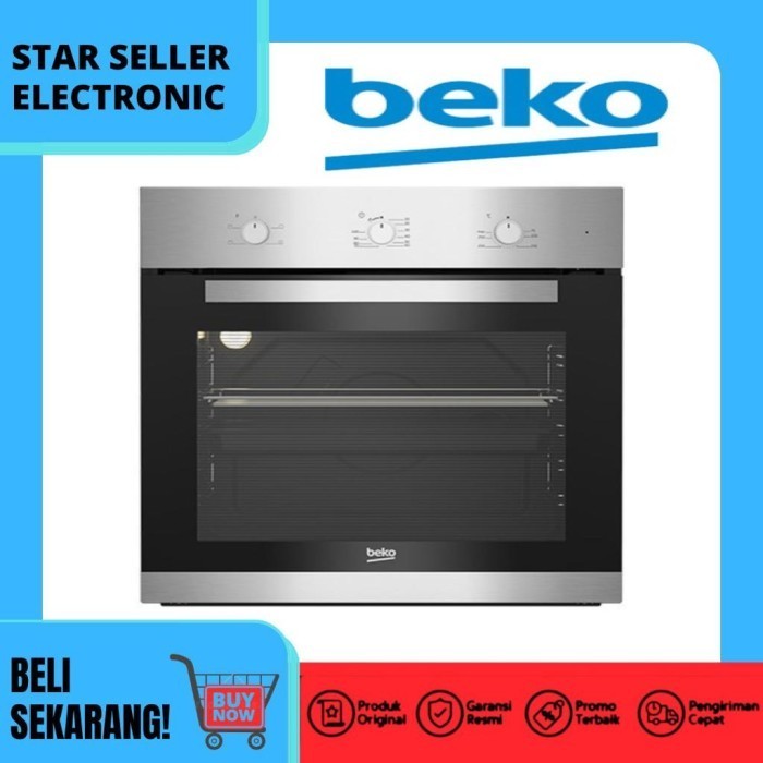 [Baru] Beko Oven Gas Tanam Bigt22102X Stainless Steel Terbaru