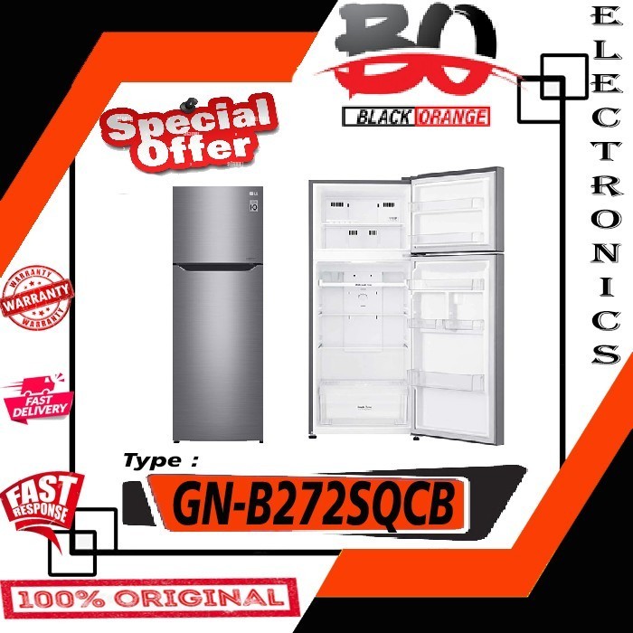 [Baru] Lg Gn-B272Sqcb Kulkas 2 Pintu Gnb272Sqcb Gn-B272 Gnb272 272Sqcb Diskon Terbaru