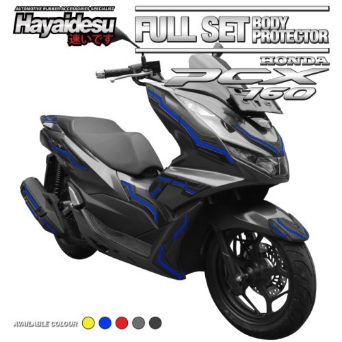 Body Protector PCX 160 Full Set Cover - Biru