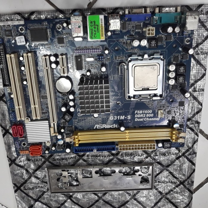 mobo asrock G31M-S socket 775