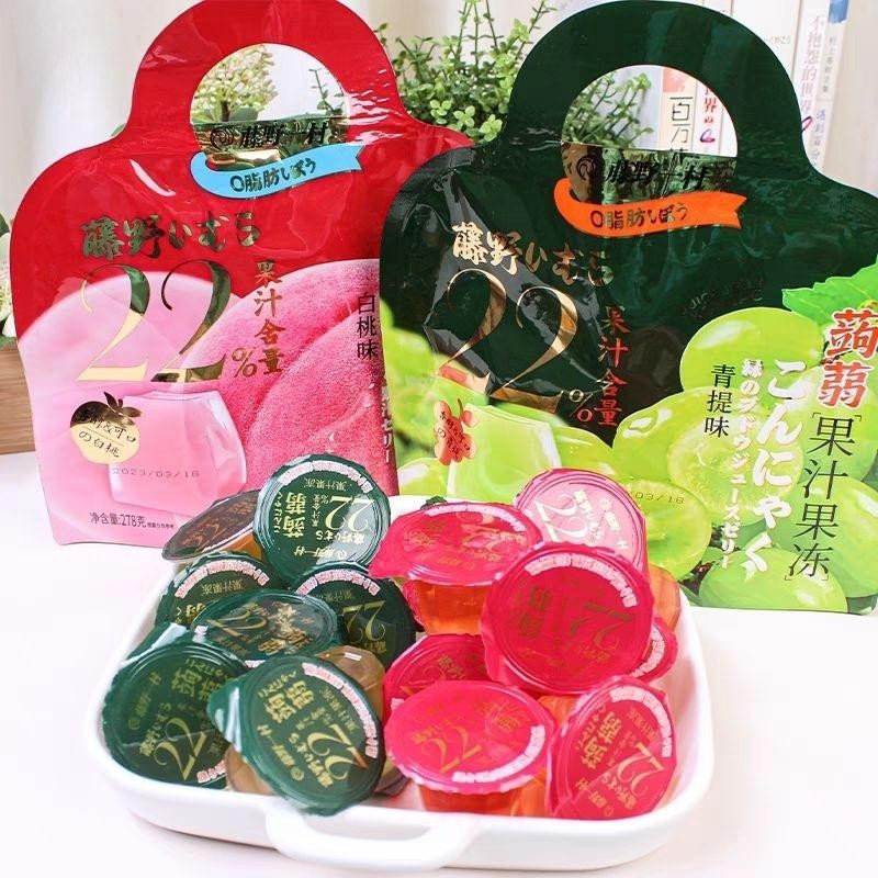 

TengYeYiCun JuruoGuoDong Konjac Pudding anggur peach 278g Best Seller