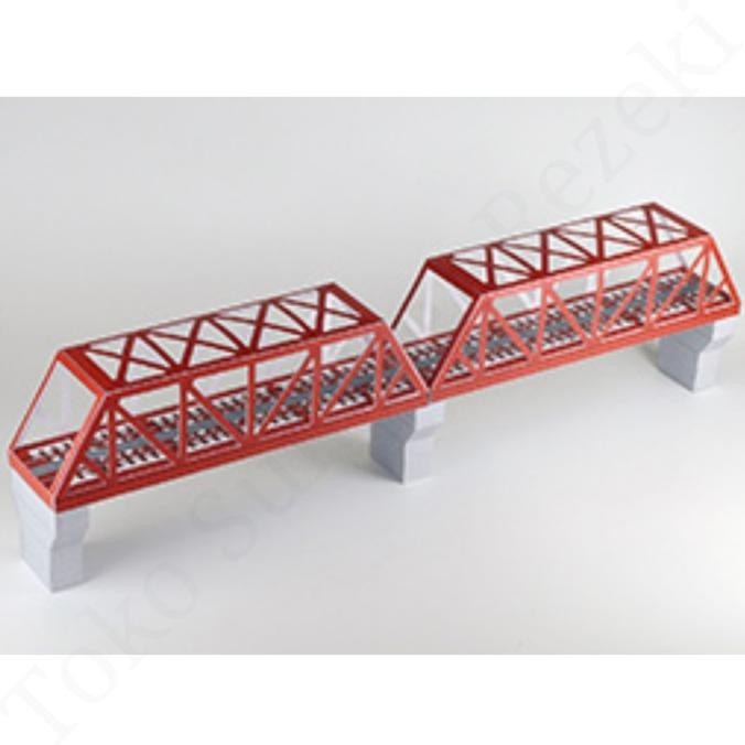 

Figure Jembatan Aquarium Bridge Train Paper Craft Kereta Papercraft