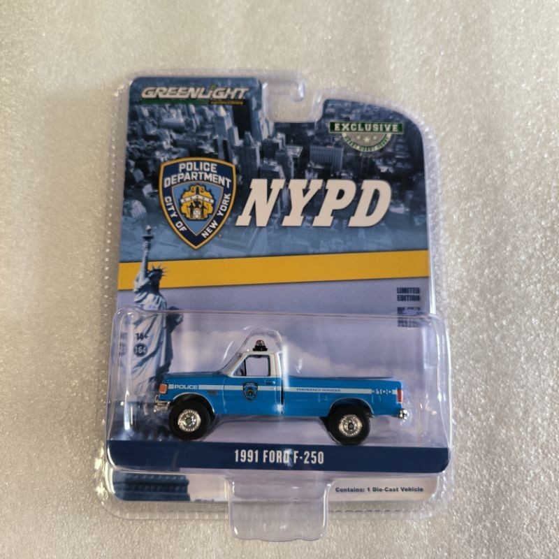 GREENLIGHT 1991 FORD F-250 NYPD