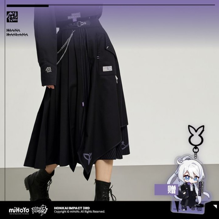 [Ori] Herrscher Of Flamescion / Time Runner Long Skirt Black Xl Limited