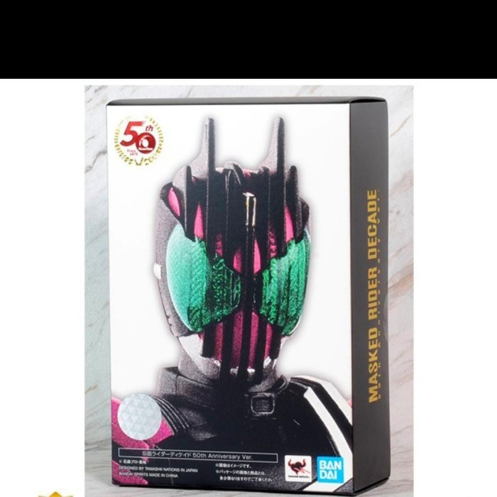 [Ori] Figur Shf Kamen Rider Shinkocchouseihou Decade 50Th 61351 Berkualitas