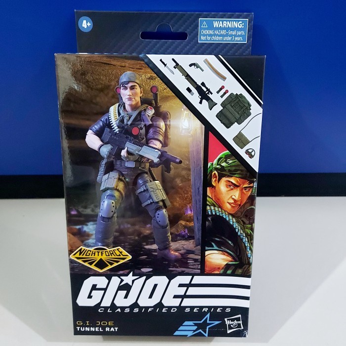 [Ori] Hasbro Original Gijoe Gi-Joe Classified Series Tunnel Rat Gi Joe Terbaru