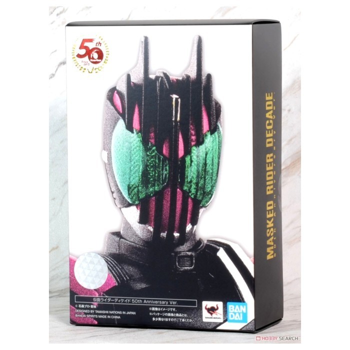[Ori] Shf Shinkoccou Seihou Kamen Rider Decade 50Th Anniversary Ver. Diskon