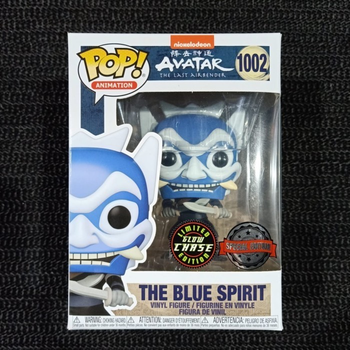 [Original] Funko Pop Avatar The Last Airbender : Zuko The Blue Spirit Chase Berkualitas