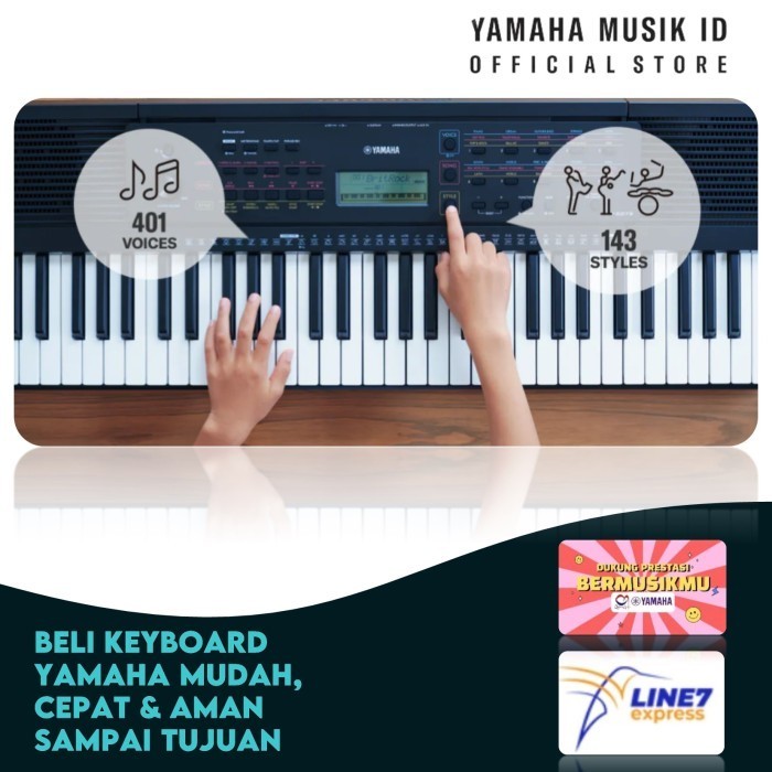 [Ori] Keyboard Yamaha Psr E-273 / Psr E273 / Psr 273 / Psr273 Berkualitas