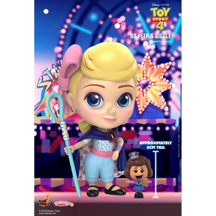 [Original] Hot Toys Cosbaby - Toy Story 4 - Bo Peep With Giggle Mcdimples 2 Pack Terbaru