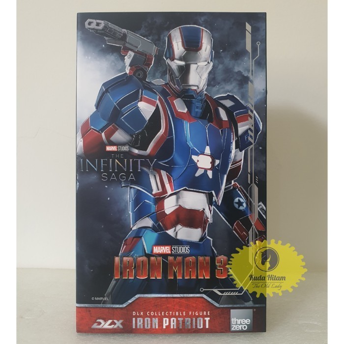 [Ori] Threezero Dlx Iron Patriot Infinity Saga Iron Man 3 Avengers Ironman Limited