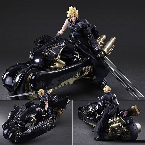 [Ori] Play Arts Kai Final Fantasy Vii Advent Children Original Cloud Fenrir Terbatas