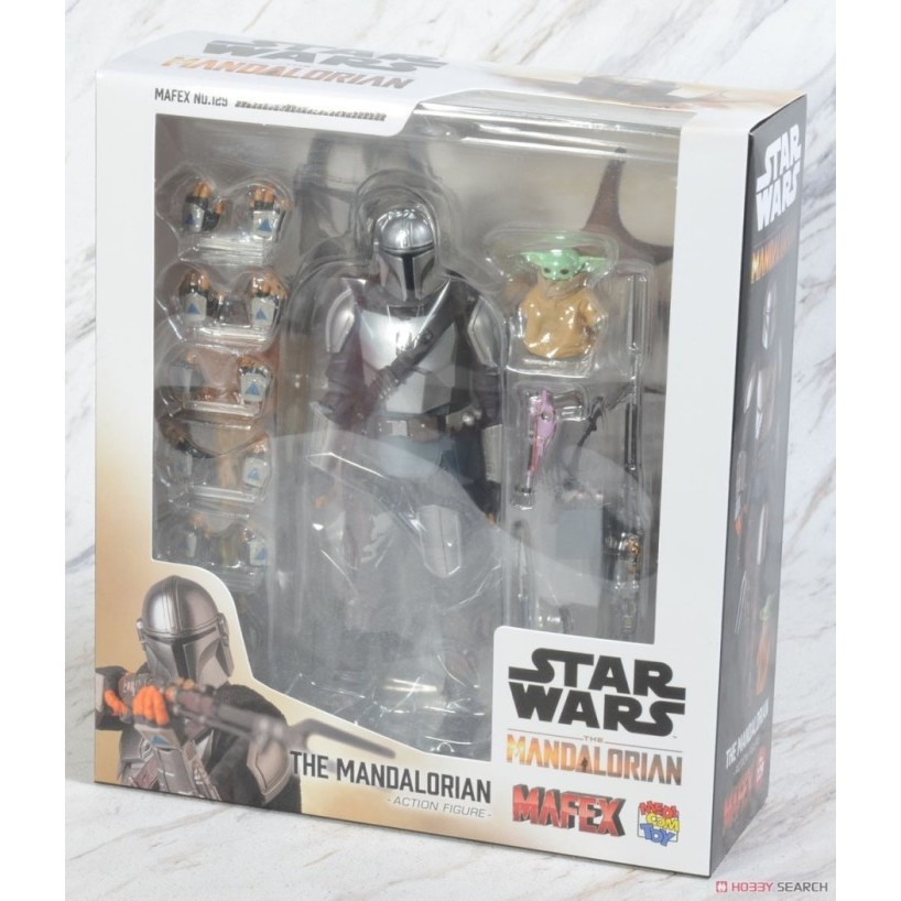 [Ori] Mafex No.129 The Mandalorian  The Child Star Wars Original Misb Diskon