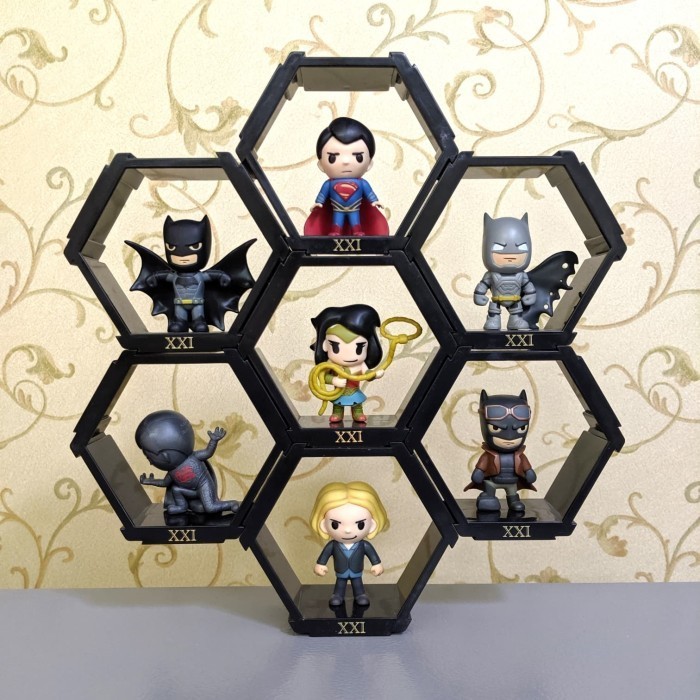 [Original] Full Set Batman Vs Superman Xxi Hexagon Figure Limited Edition Limited