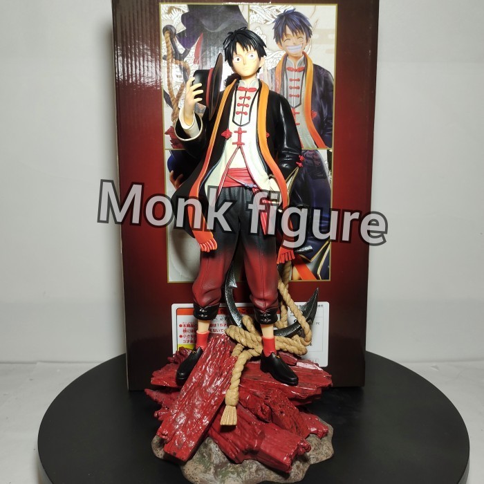 [Original] Statue One Piece Luffy Gk Hand Made Figure Terbatas