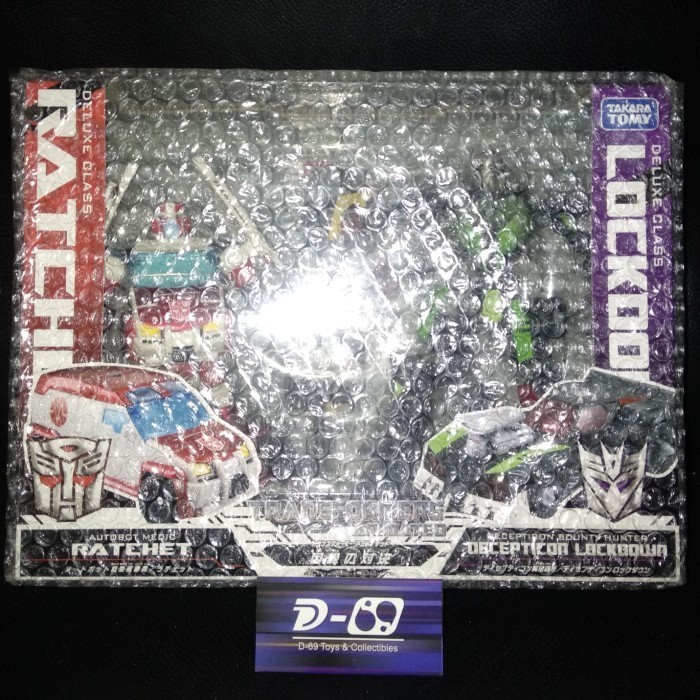 [Original] Takara Tomy Transformers Animated Tfa Ratchet Vs Lockdown Langka Diskon