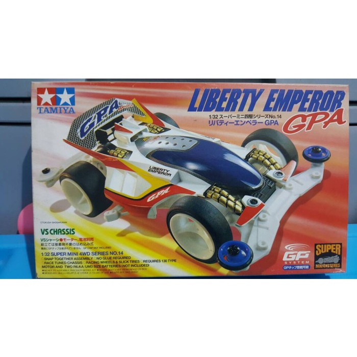 [Original] Tamiya Mini 4Wd Liberty Emperor Gpa Made In Japan Limited