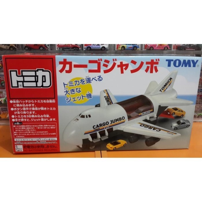 [Original] Takara Tomy Tomica World Cargo Jumbo Plane Japan Hot Wheels Hotwheels Terbaru