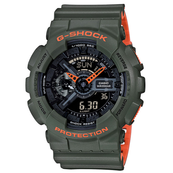 ✅New Casio G-Shock Ga-110Ln-3A Original Berkualitas