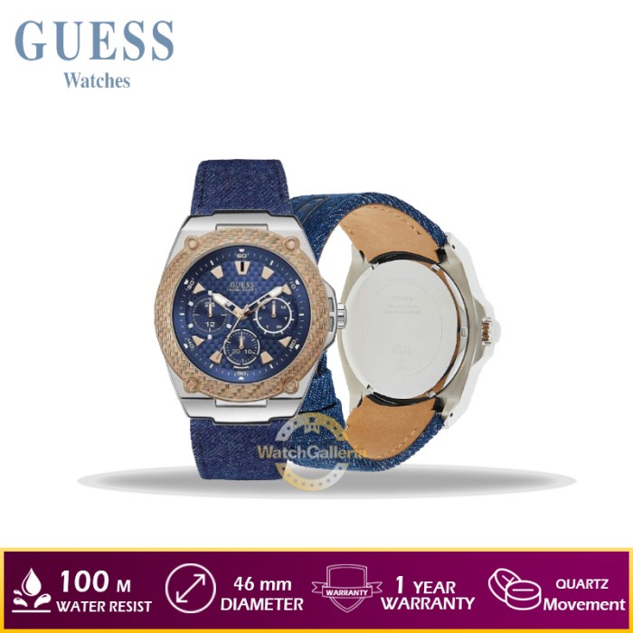 ✅New Jam Tangan Pria Guess W1058G1 Original Murah Limited