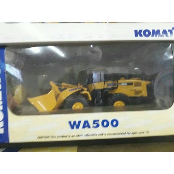 [Original] Diecast Miniatur Komatsu Wa 500 Diskon