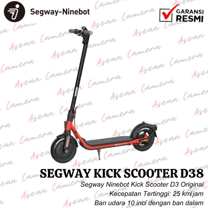 ✅Baru Segway Kick Scooter D38 - Segway Ninebot Original Berkualitas