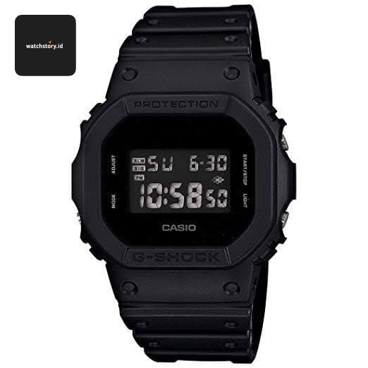 ✅New Ori Jam Tangan Digital G-Shock Original Dw-5600Bb-1Dr Terbatas