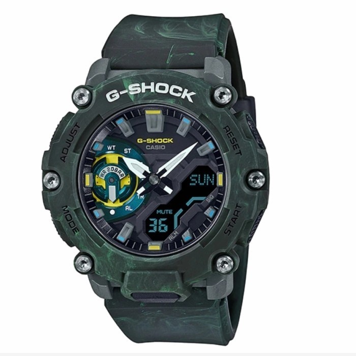 ✅New Casio G-Shock Ga-2200Mfr-3Adr Terbaru