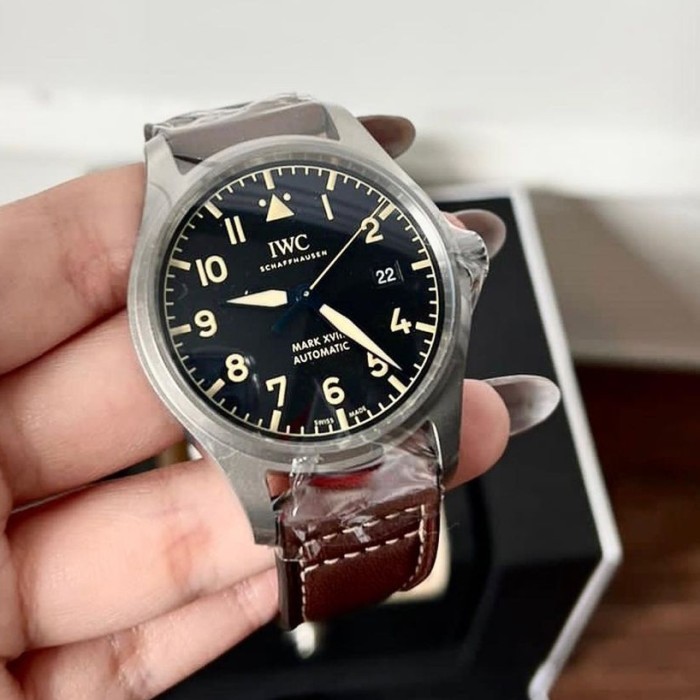 ✅New Ori Iwc. Pilot Mark Xviii Jam Pria Diskon