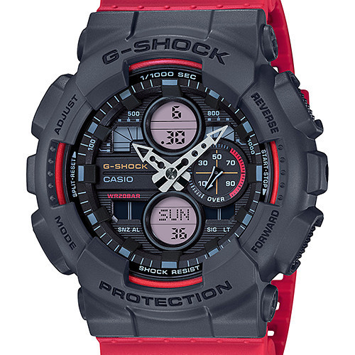 ✅New Jam Tangan Casio Gshock Pria Ga-140-4A Original Ga140 Diskon