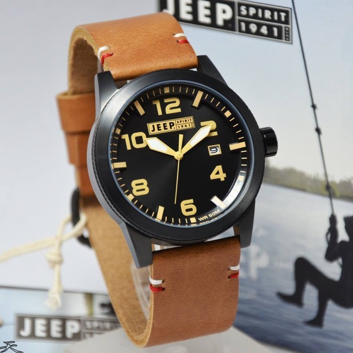 ✅Ori Jam Tangan Pria Original Jeep Spirit Jps70202 Diskon