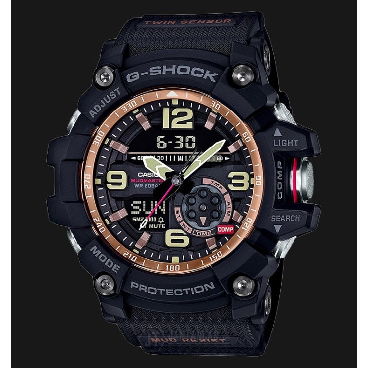 ✅New Ori Casio G Shock Gg-1000Rg-1A Mudmaster Twin Sensor Original Casio Terbaru