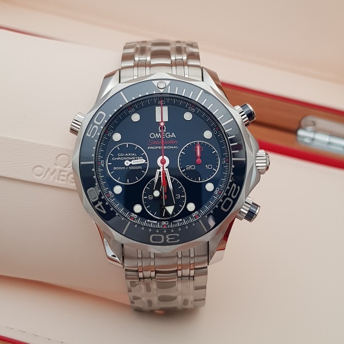 ✅New Ori Omega Seamaster Diver 300M Chronograph Berkualitas