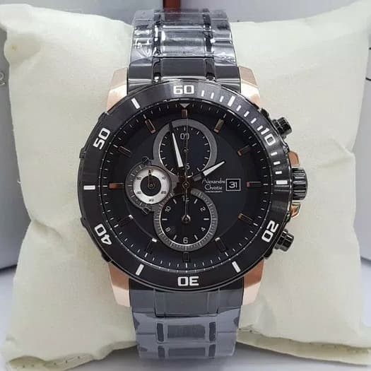 ✅New Ori Alexandre Christie Ac 6473Mc / Ac6473 Blackrose Original  Garansi Diskon