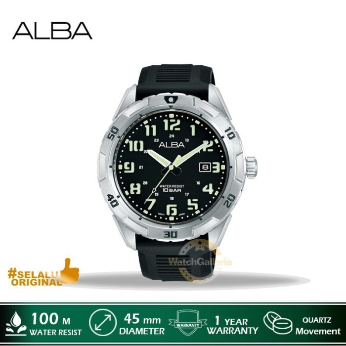 ✅New Ori Jam Tangan Pria Alba As9R87X1 As9R87 Original Resmi Bergaransi Diskon