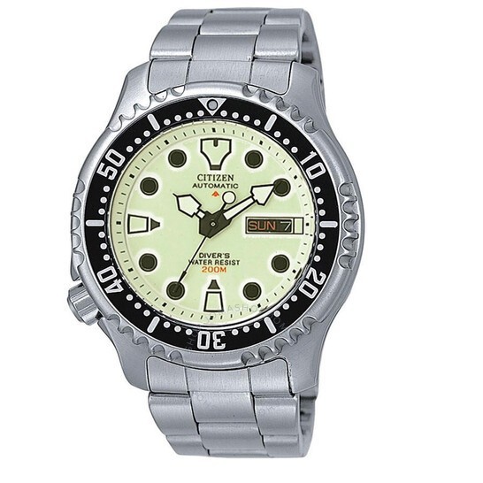 ✅Original Citizen Ny0040-50W Promaster Aqualand Automatic Acciaio Full Lume Limited