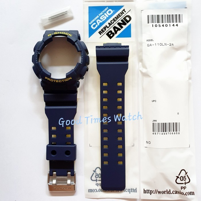 ✅Original Paket Strap Bezel G-Shock Ga-110Ln-2A Ga 110Ln Ga 110 Casio Original Terbatas