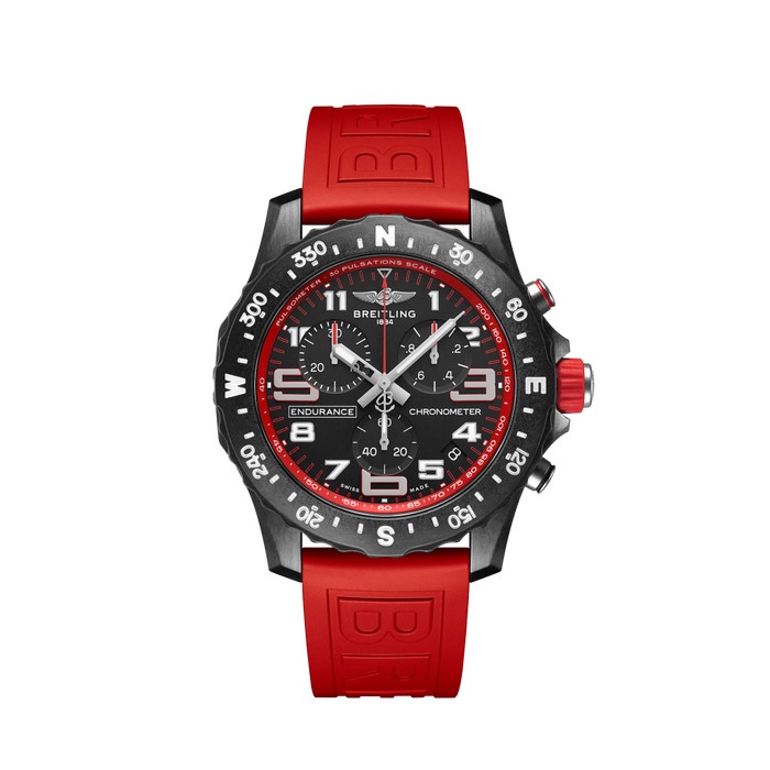 ✅Sale Breitling 1884 Endurance Pro Breitlight Black - Red 44Mm Original Diskon