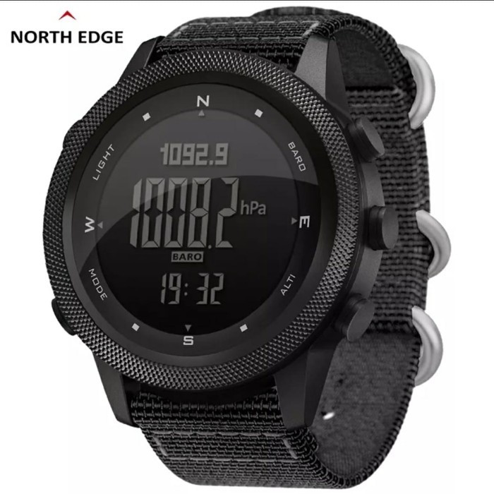 ✅Ready North Edge Apache-46 Jam Tangan Pria Altimeter Barometer Kompas Terbaru