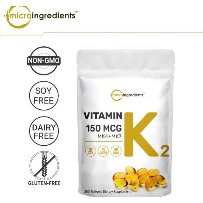 Promo Vitamin K2 150 mcg mk4+mk7 Microingredients