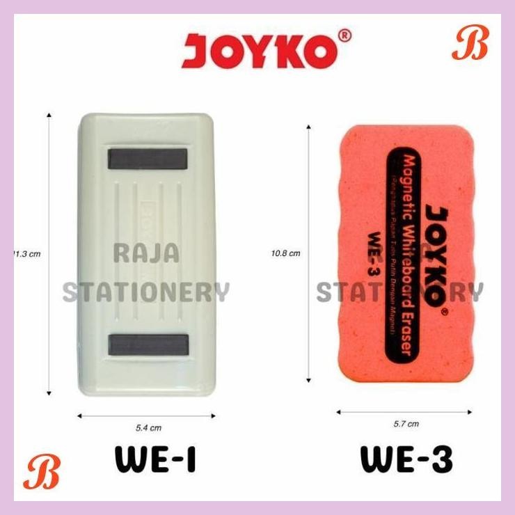 

| KG | JOYKO WHITEBOARD ERASER MAGNETIC PENGHAPUS PAPAN TULIS MAGNET JOYKO