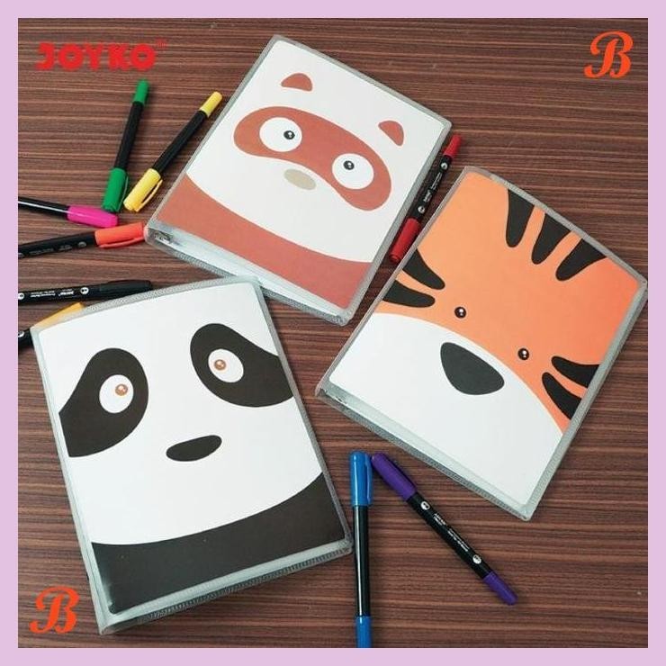 

| KG | JOYKO BINDER NOTE A5 ANIMAL BUKU BINDER A5 ANAK JOYKO HEWAN LUCU