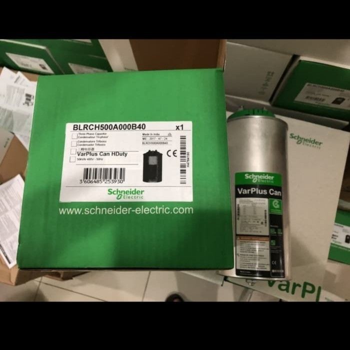 [New Ori] Kapasitor Bank Schneider 50Kvar Heavy Duty 50 Kvar Blrch500A000B40 Berkualitas