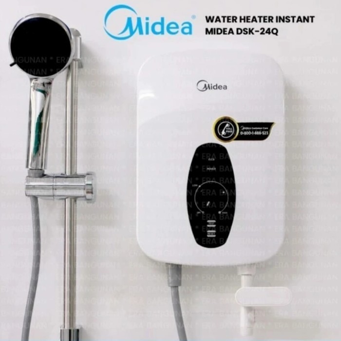 [New] Water Heater Instan Midea Dsk 24Q/ Midea Dsk-24Q/ 24 Q Berkualitas