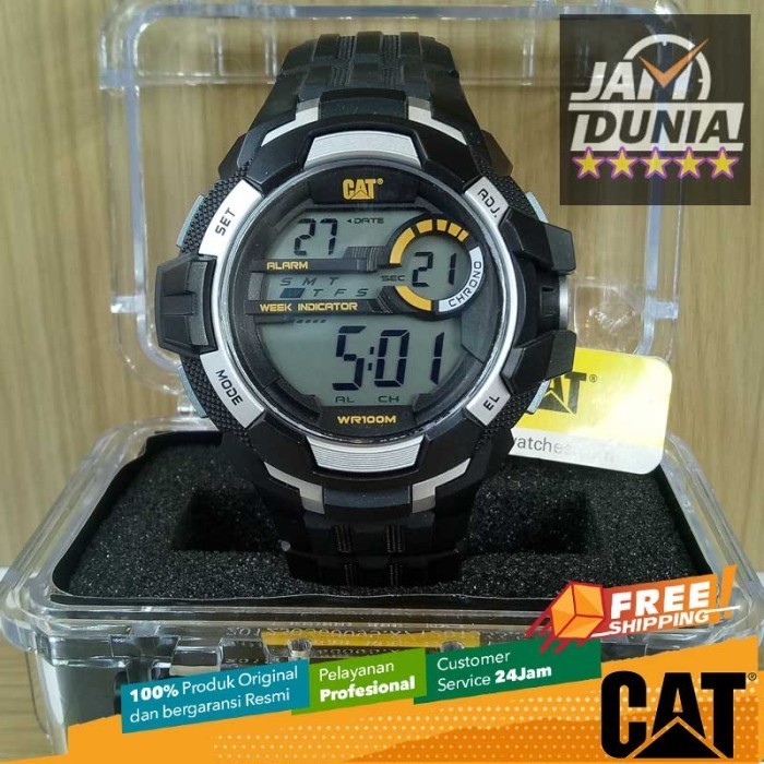✅New Ori Jam Caterpillar Original Cat Ic.127.21.247 Ic 127 Ic127 Jam Pria Ct Limited