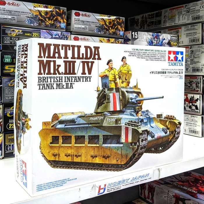 [Original] Tamiya 35300 - 1/35 Matilda Mk Iii/Iv British Infantry Tank - Limited