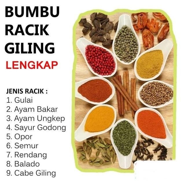 

Termurah ANEKA BUMBU DAPUR GILING - BUMBU REMPAH ALAMI