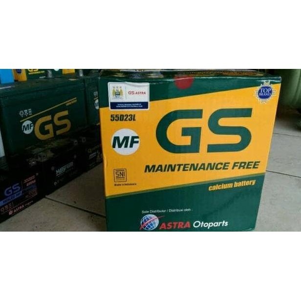 Aki / Accu GS ASTRA 55D23L MF (aki kering)